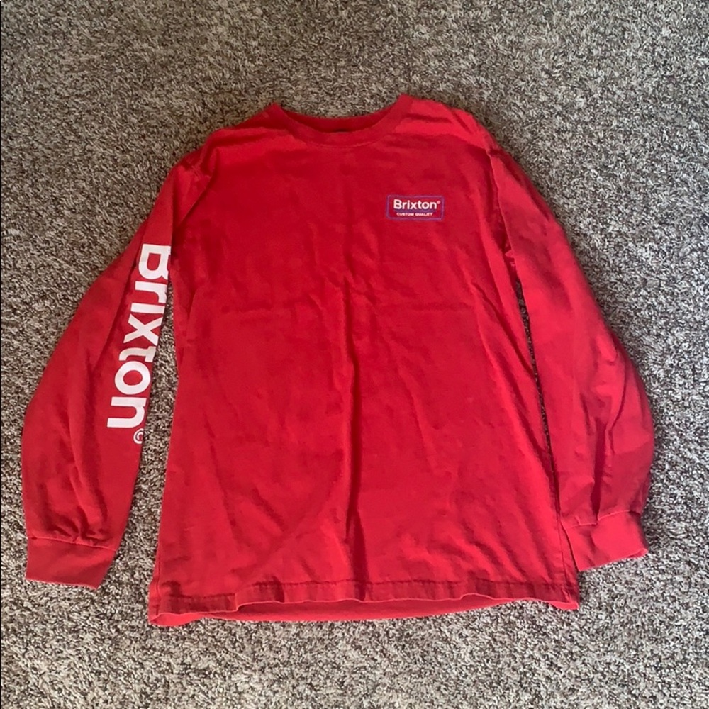 Red Brixton long sleeve